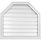 Ekena Millwork Octagonal Top Surface Mount PVC Gable Vent w/ 2"W x 2"P Brickmould Sill Frame, 28"W x 26"H GVPOT28X2603SF - alternate 1